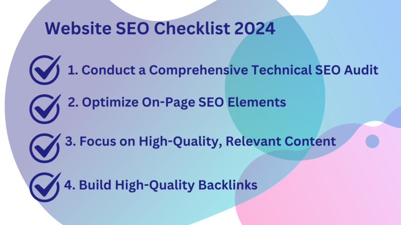 Website SEO Checklist 2024