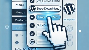 how to add a drop down menu in wordpress