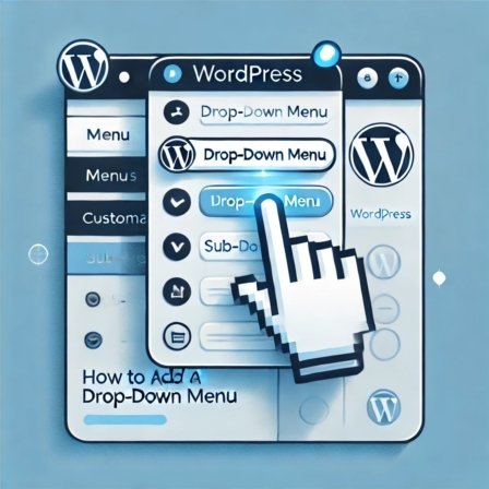 how to add a drop down menu in wordpress